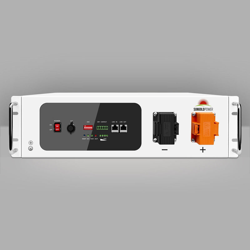 Sungold Power | 2X SGH48100T Server Rack 48V 100Ah Lithium Battery Self-Heating