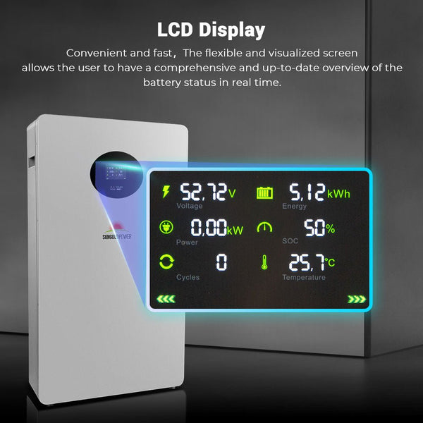Sungold Power | Powerwall X Lithium Battery | 51.2V 200Ah | SG48200T (PRE-ORDER: ETA EARLY SEPTEMBER)