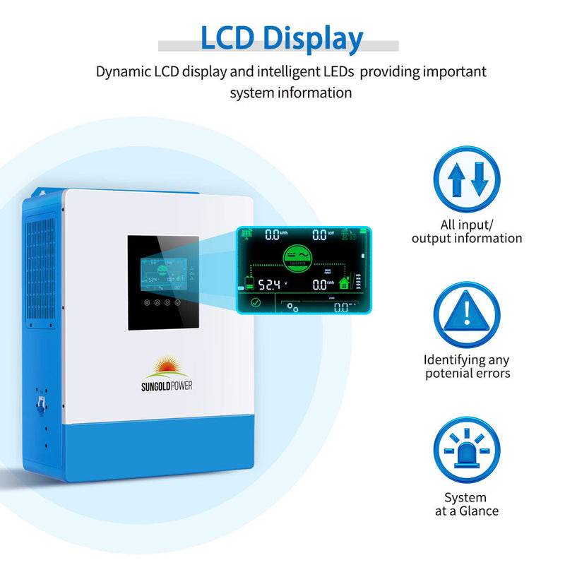 Sungold Power 5000W 48V Solar Charger Inverter