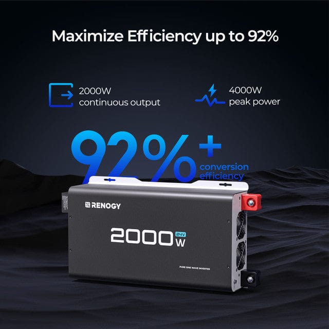 Renogy 2000-Watt 24-Volt Pure Sine Wave Inverter