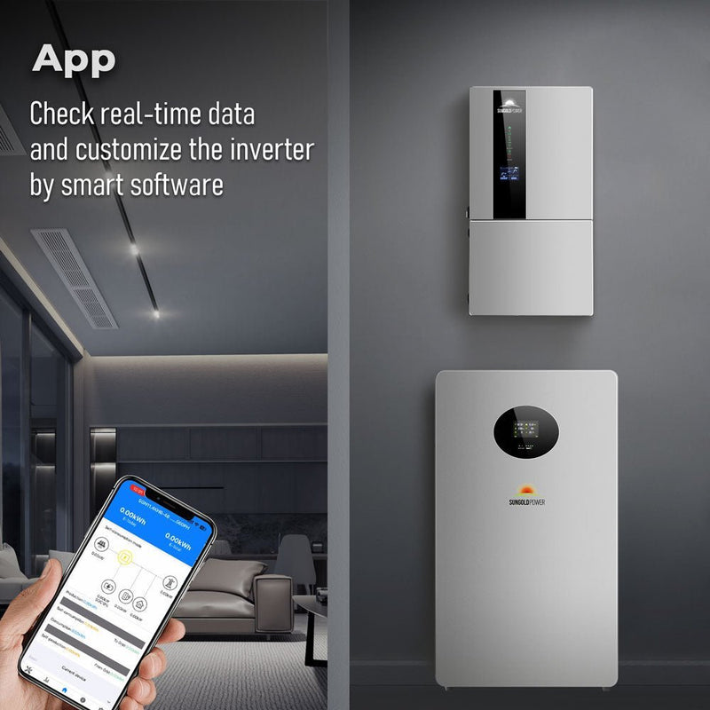 Sungold Power | 22.8KW Hybrid Inverter | 48V Split Phase SGN11.4KHB-48 (2 Units Parallel)