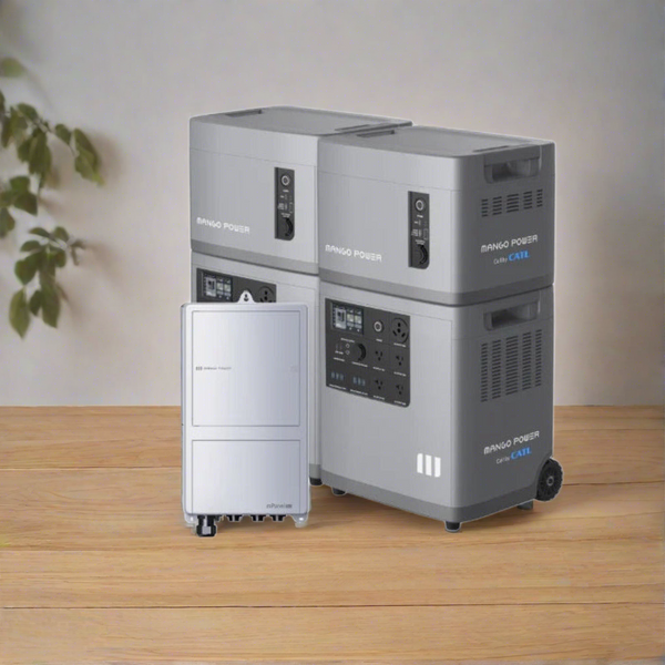 Mango Power Home Backup Kit Pro | 2 x Mango Power E + 2 x Expansion Battery + 1 x mPanel Pro