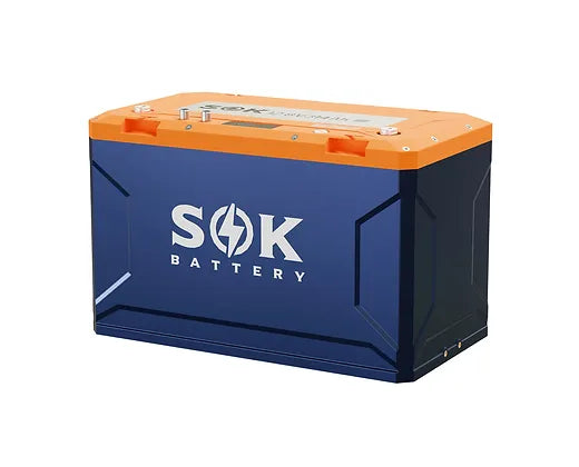 SOK Battery 12V 314Ah Lithium Iron Phosphate Battery With Built-in Heater & Bluetooth