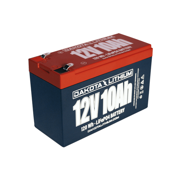 Dakota Lithium 12V 10Ah Deep Cycle LiFePO4 Battery (Pre-Order: ETA August)