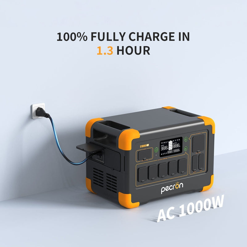 PECRON E1000LFP Portable Power Station 1800W 1024Wh (PRE-ORDER: MID JUNE)