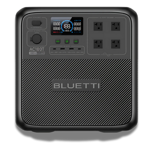 BLUETTI AC180T Portable Power Station | 1,800W, 1433Wh