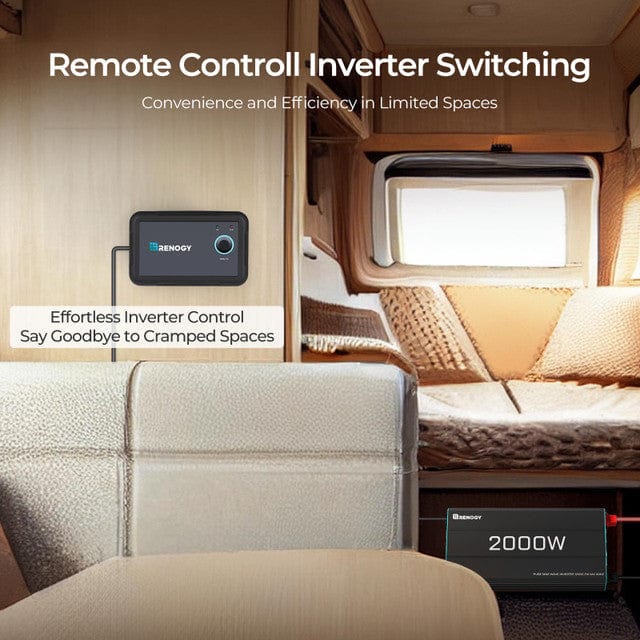 Renogy 2000-Watt 12-Volt Pure Sine Wave Inverter