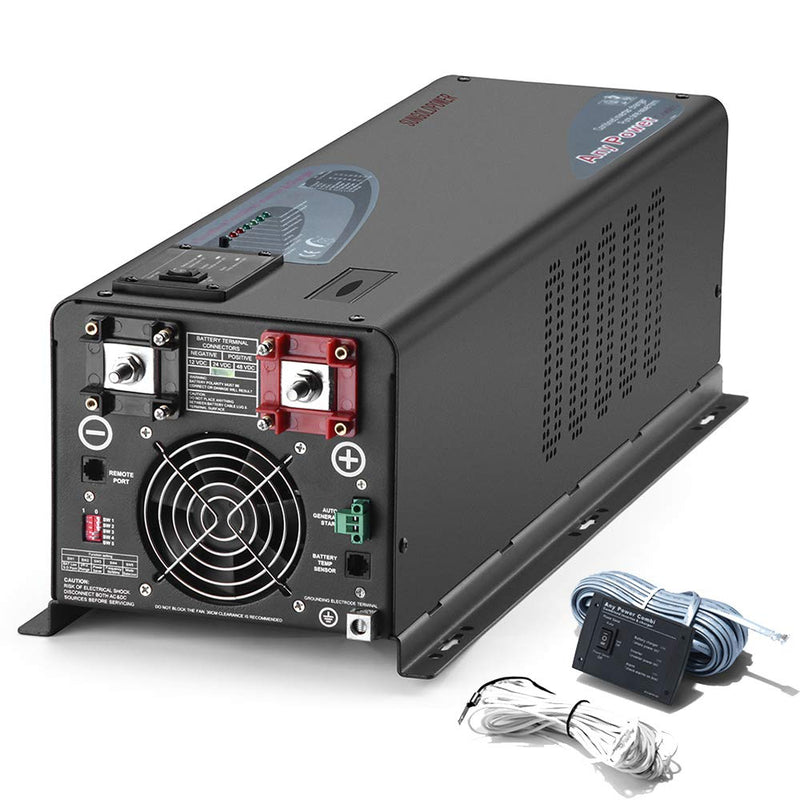 Sungold Power 4000W DC 12V Split Phase Pure Sine Wave Inverter With Charger
