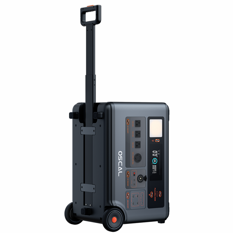 Oscal PowerMax 6000 | 6000W Portable Power Station with 120/240V Dual Voltage