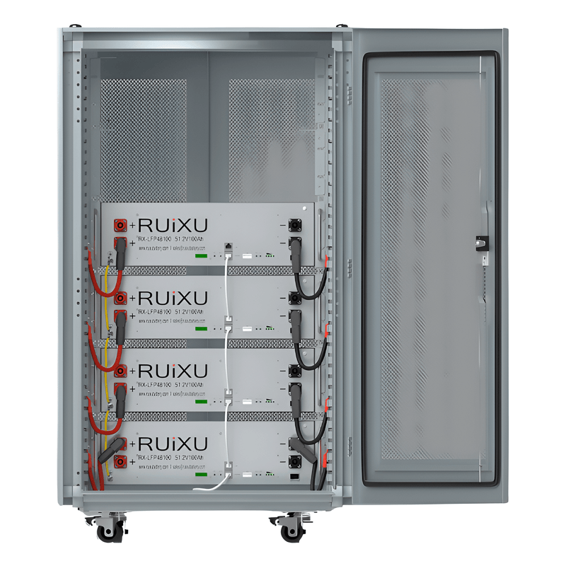 RUiXU Self-Heating Lithium Server Rack Battery Kits