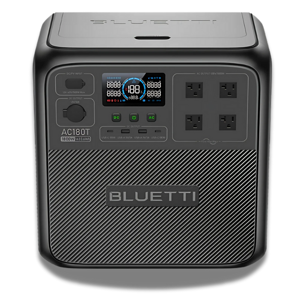 BLUETTI AC180T Portable Power Station | 1,800W, 1433Wh