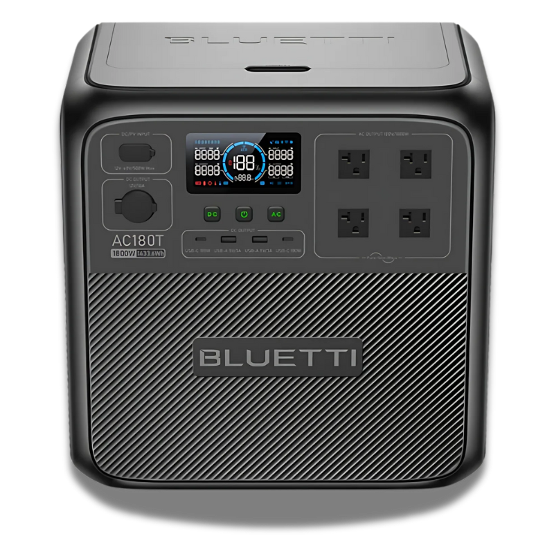 BLUETTI AC180T Portable Power Station | 1,800W, 1433Wh