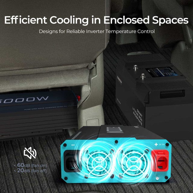 Renogy 3000-Watt 12-Volt Pure Sine Wave Inverter