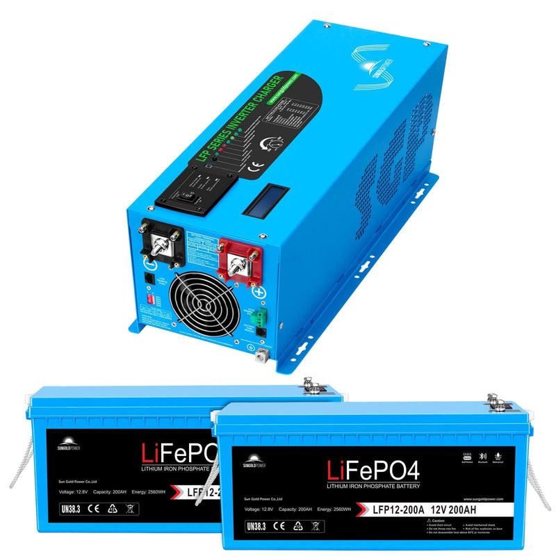 Sungold Power 3000W DC 12V Pure Sine Wave Inverter With Charger (Pre-Order: ETA Mid August)