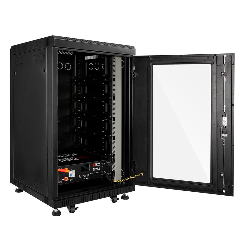 RICH SOLAR NOVA 12K PV Hybrid Inverter Solar Kit | 61.44kWH Server Lithium Battery [KIT-SR0002]