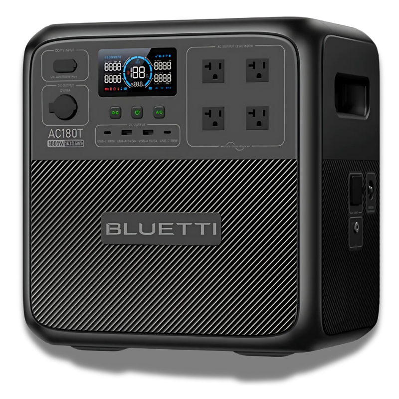 BLUETTI AC180T Portable Power Station | 1,800W, 1433Wh