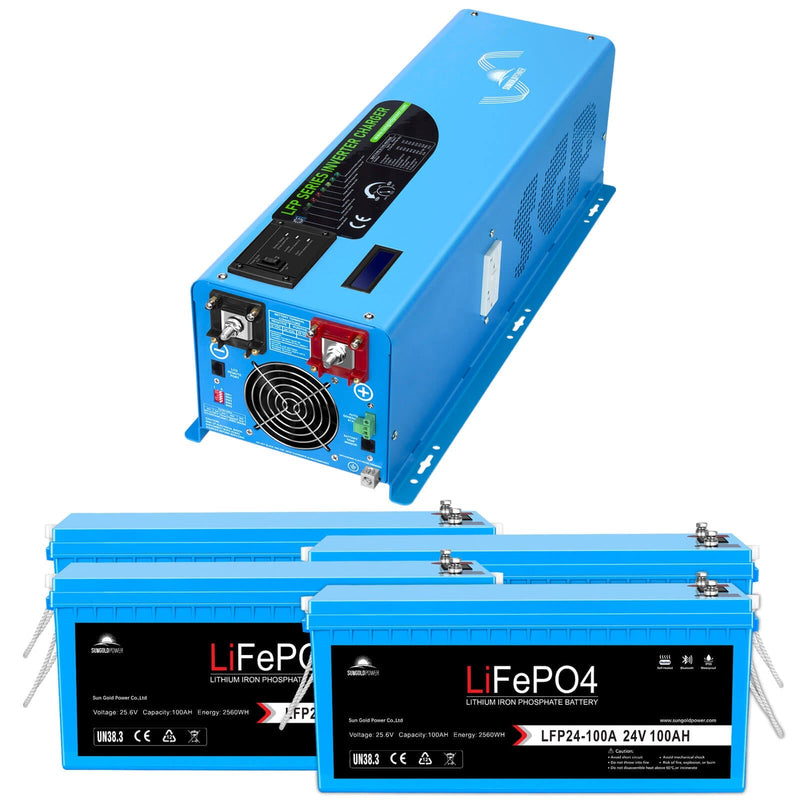 Sungold Power 6000W DC 48V Split Phase Pure Sine Wave Inverter With Charger UL1741 Standard