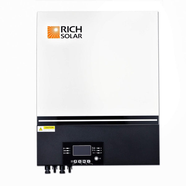 RICH SOLAR NOVA 6548 | 6500 Watt (6.5kW) 48 Volt Off-Grid Hybrid Solar Inverter | Premium 6500W 48V Hybrid Inverter for Campers, Cabins, Tiny Homes, ADUs, RVs, Off-Grid | UL Certified