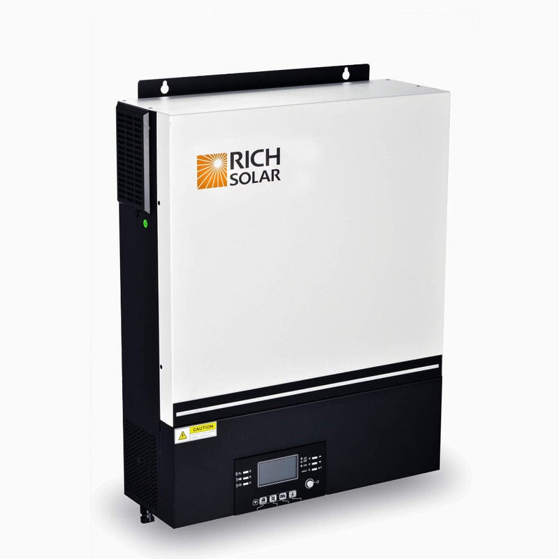 RICH SOLAR NOVA 6548 | 6500 Watt (6.5kW) 48 Volt Off-Grid Hybrid Solar Inverter | Premium 6500W 48V Hybrid Inverter for Campers, Cabins, Tiny Homes, ADUs, RVs, Off-Grid | UL Certified