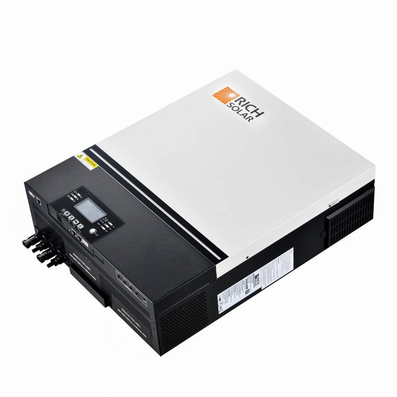 RICH SOLAR NOVA 6548 | 6500 Watt (6.5kW) 48 Volt Off-Grid Hybrid Solar Inverter | Premium 6500W 48V Hybrid Inverter for Campers, Cabins, Tiny Homes, ADUs, RVs, Off-Grid | UL Certified