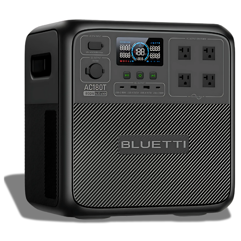 BLUETTI AC180T Portable Power Station | 1,800W, 1433Wh