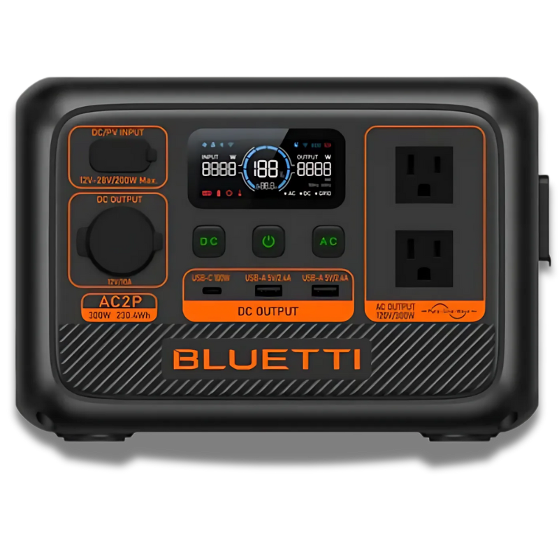 BLUETTI AC2P Portable Power Station | 300W 230.4Wh