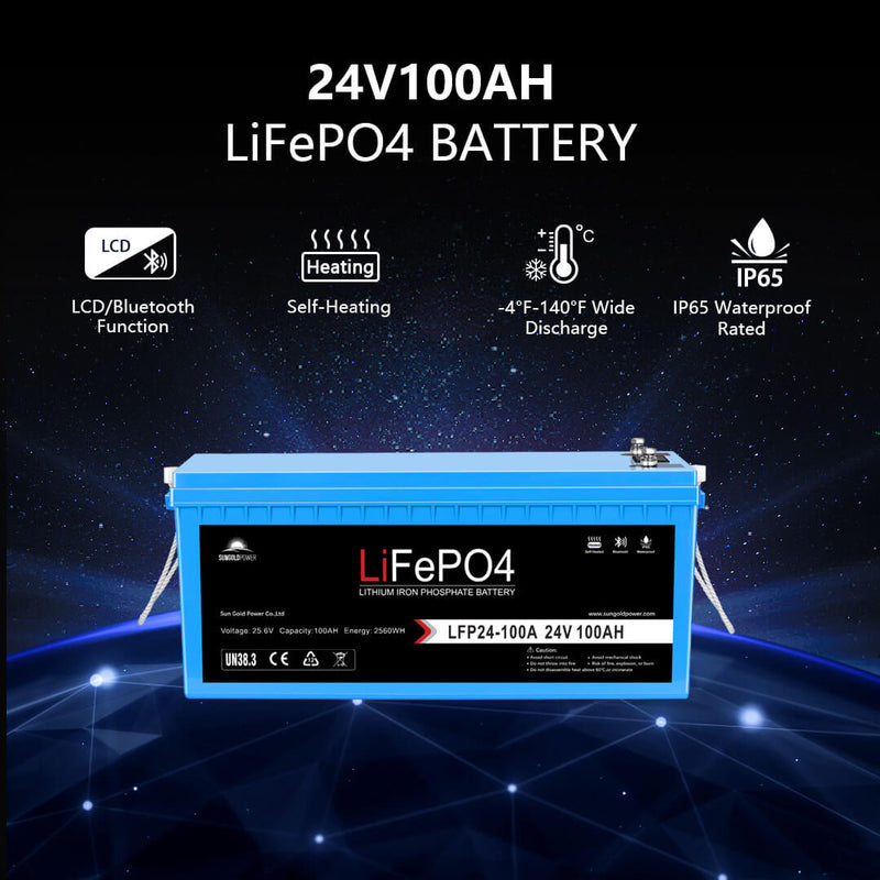 Sungold Power Off-Grid Solar Kit 6000W 48VDC 120V/240V LifePO4 10.24KWH Lithium Battery 6 X 370 Watt Solar Panels