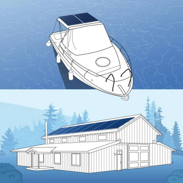 350-550W Tier-1 Monocrystalline Solar Panels | 25-Year Warranty | Choose Your Wattage & # of Panels