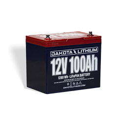 Dakota Lithium 12V 100Ah Deep Cycle Heated LiFePO4 Battery (Pre-Order: ETA August)