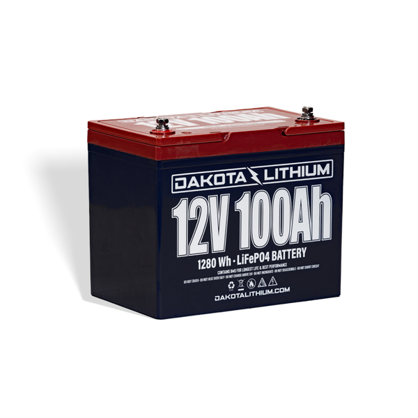 Dakota Lithium 12V 100Ah Deep Cycle Heated LiFePO4 Battery (Pre-Order: ETA August)