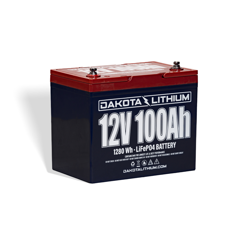 Dakota Lithium 12V 100Ah Deep Cycle Heated LiFePO4 Battery (Pre-Order: ETA August)