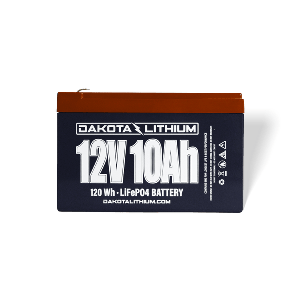 Dakota Lithium 12V 10Ah Deep Cycle LiFePO4 Battery (Pre-Order: ETA August)