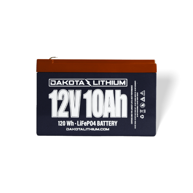 Dakota Lithium 12V 10Ah Deep Cycle LiFePO4 Battery (Pre-Order: ETA August)