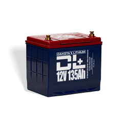 Dakota Lithium+ 12V 135Ah Dual Purpose 1000CCA LiFePO4 Battery
