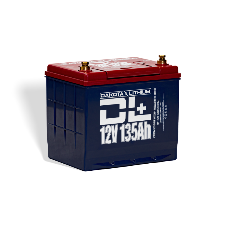Dakota Lithium+ 12V 135Ah Dual Purpose 1000CCA LiFePO4 Battery