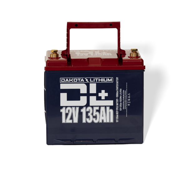 Dakota Lithium+ 12V 135Ah Dual Purpose 1000CCA LiFePO4 Battery