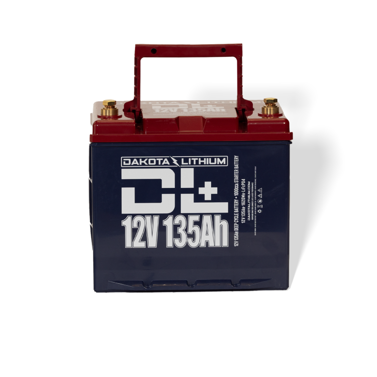 Dakota Lithium+ 12V 135Ah Dual Purpose 1000CCA LiFePO4 Battery