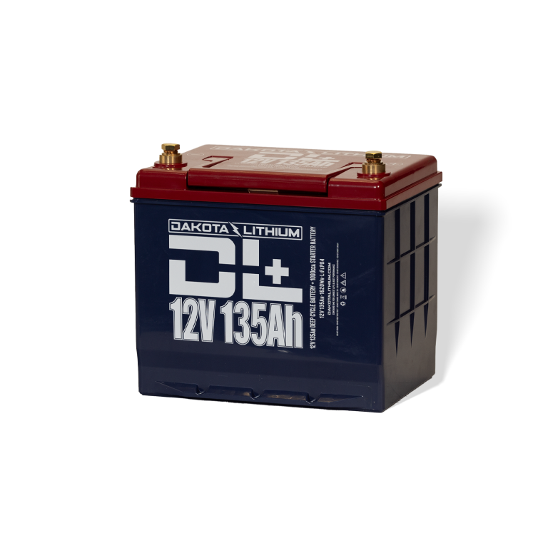 Dakota Lithium+ 12V 135Ah Dual Purpose 1000CCA LiFePO4 Battery