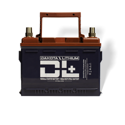 Dakota Lithium+ 12V 60Ah Dual Purpose 1000CCA LiFePO4 Battery
