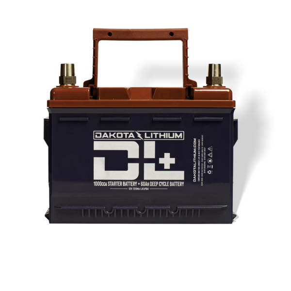 Dakota Lithium+ 12V 60Ah Dual Purpose 1000CCA LiFePO4 Battery