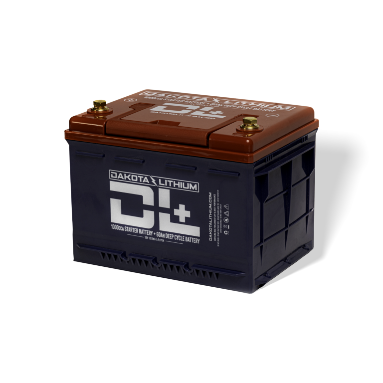 Dakota Lithium+ 12V 60Ah Dual Purpose 1000CCA LiFePO4 Battery
