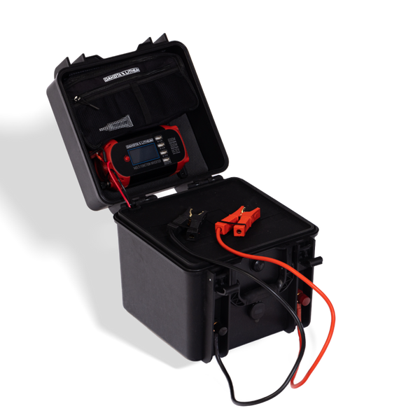 Dakota Lithium Powerbox+ 135 Waterproof Solar Generator, 12V 135Ah DL+ 1,000CCA Battery Included