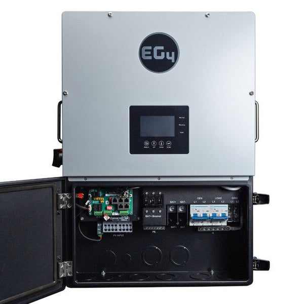 EG4 12kPV Hybrid Inverter All-In-One | 48V | 12000W Input | 8000W Output | 120/240V Split Phase | Rapid Shutdown (Rapid Shutdown RSD) | All-In-One Hybrid Solar Inverter