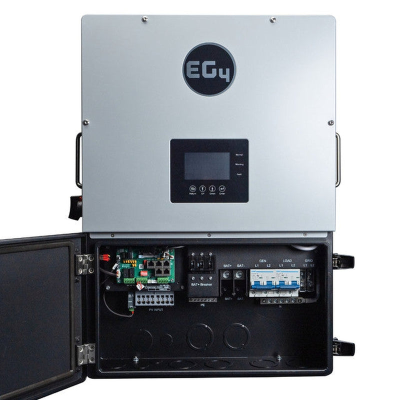 EG4 12kPV Hybrid Inverter All-In-One | 48V | 12000W Input | 8000W Output | 120/240V Split Phase | Rapid Shutdown (Rapid Shutdown RSD) | All-In-One Hybrid Solar Inverter