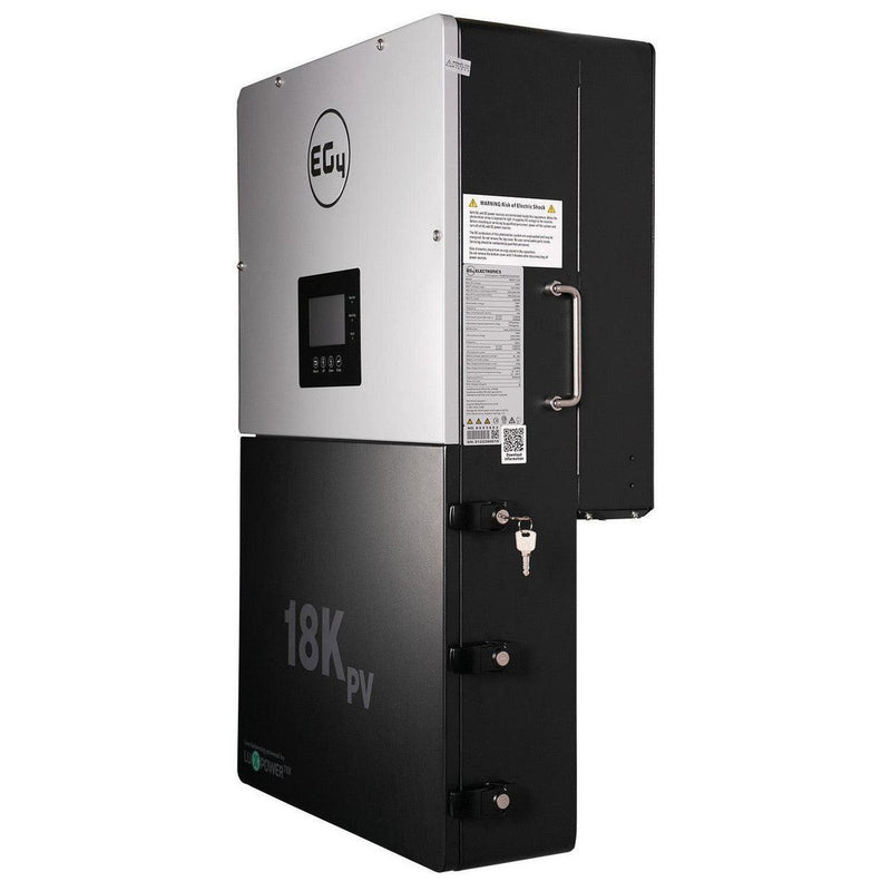 EG4 18KPV Hybrid Inverter All-In-One Solar Inverter | 18000W PV Input | 12000W Output | 48V 120/240V Split Phase | EG4-18KPV-12LV
