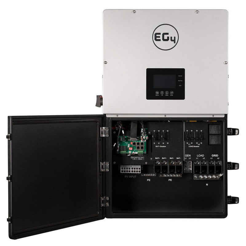 EG4 18KPV Hybrid Inverter All-In-One Solar Inverter | 18000W PV Input | 12000W Output | 48V 120/240V Split Phase | EG4-18KPV-12LV