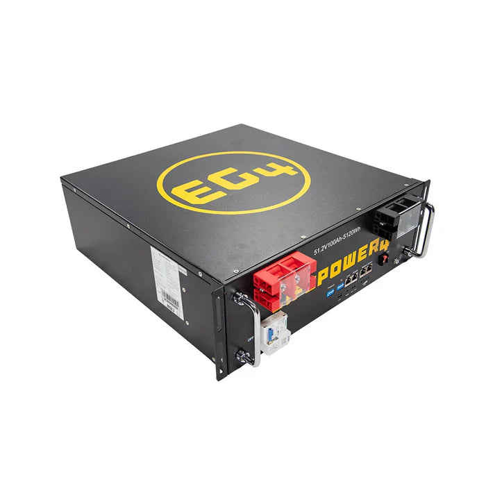 EG4 LifePower4 Lithium Battery 48V 100AH | V2 Server Rack Battery – Available in 2–6 Unit Bundles