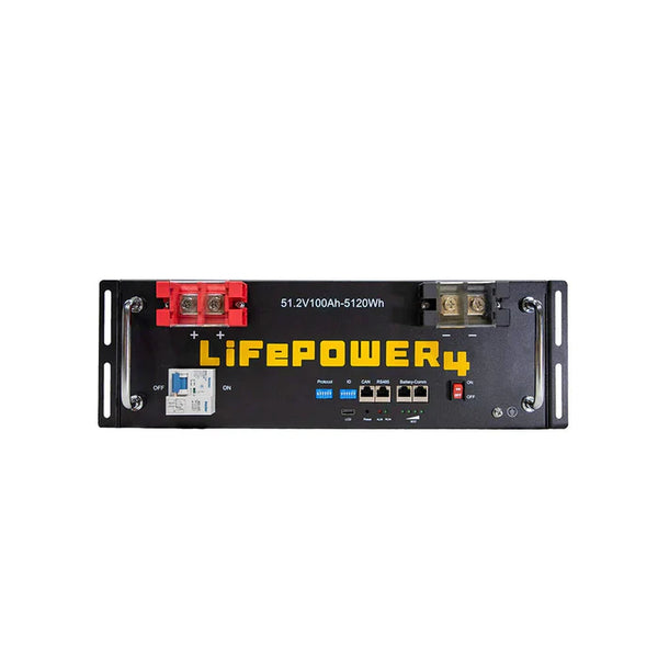 EG4 LifePower4 Lithium Battery 48V 100AH | V2 Server Rack Battery – Available in 2–6 Unit Bundles