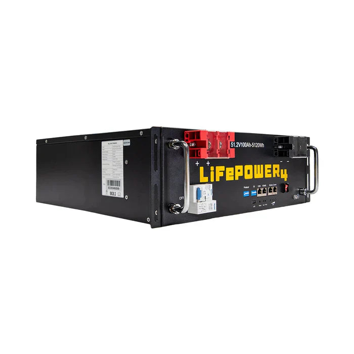 EG4 LifePower4 Lithium Battery 48V 100AH | V2 Server Rack Battery – Available in 2–6 Unit Bundles