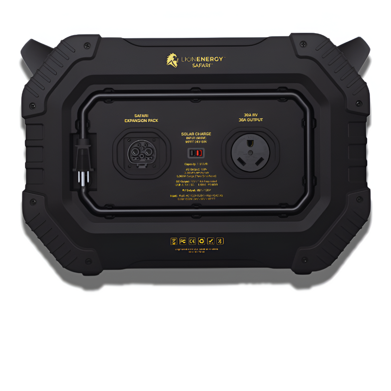 Lion Energy Safari Power Generator - 3,000W, 1612Wh LiFePO4